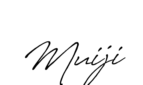How to Draw Muiji signature style? Antro_Vectra_Bolder is a latest design signature styles for name Muiji. Muiji signature style 7 images and pictures png