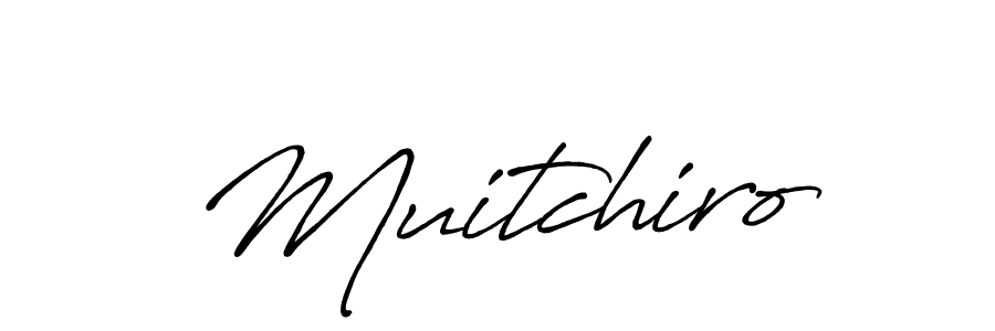Antro_Vectra_Bolder is a professional signature style that is perfect for those who want to add a touch of class to their signature. It is also a great choice for those who want to make their signature more unique. Get Muitchiro name to fancy signature for free. Muitchiro signature style 7 images and pictures png