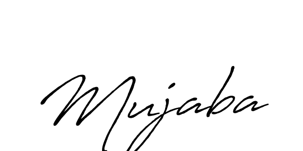 Use a signature maker to create a handwritten signature online. With this signature software, you can design (Antro_Vectra_Bolder) your own signature for name Mujaba. Mujaba signature style 7 images and pictures png