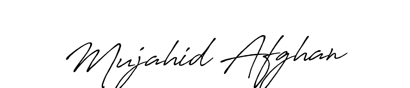 It looks lik you need a new signature style for name Mujahid Afghan. Design unique handwritten (Antro_Vectra_Bolder) signature with our free signature maker in just a few clicks. Mujahid Afghan signature style 7 images and pictures png