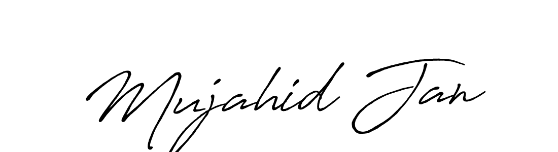 Similarly Antro_Vectra_Bolder is the best handwritten signature design. Signature creator online .You can use it as an online autograph creator for name Mujahid Jan. Mujahid Jan signature style 7 images and pictures png