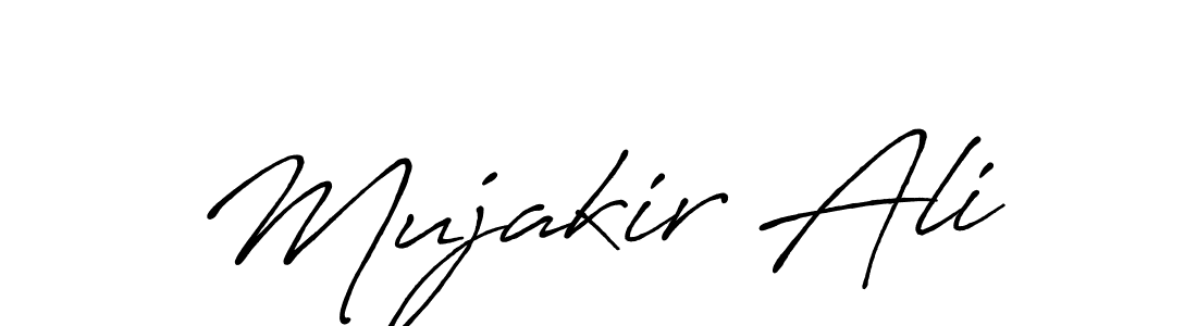 Use a signature maker to create a handwritten signature online. With this signature software, you can design (Antro_Vectra_Bolder) your own signature for name Mujakir Ali. Mujakir Ali signature style 7 images and pictures png