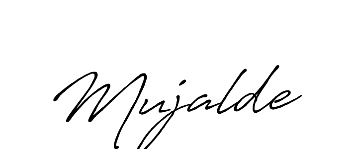if you are searching for the best signature style for your name Mujalde. so please give up your signature search. here we have designed multiple signature styles  using Antro_Vectra_Bolder. Mujalde signature style 7 images and pictures png