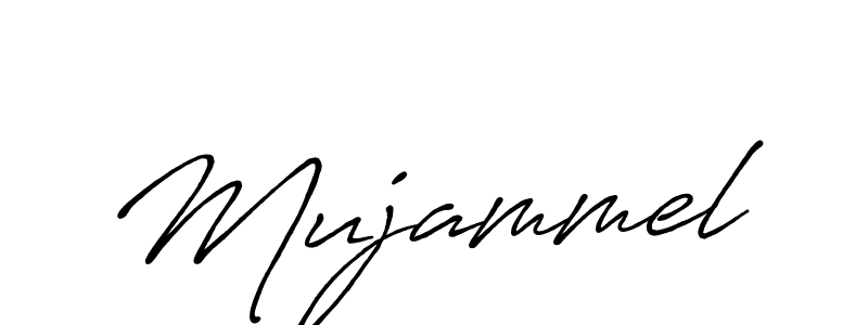 You should practise on your own different ways (Antro_Vectra_Bolder) to write your name (Mujammel) in signature. don't let someone else do it for you. Mujammel signature style 7 images and pictures png
