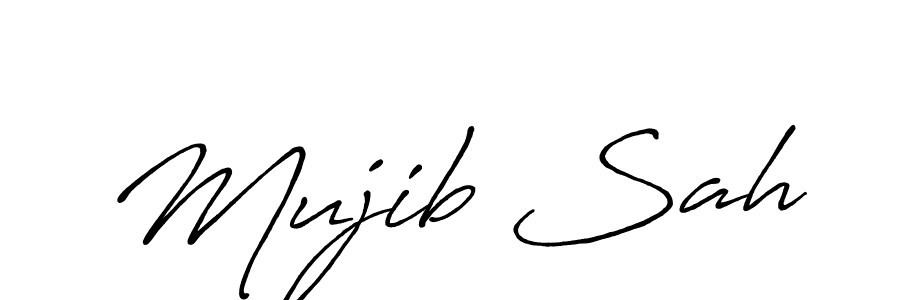 Similarly Antro_Vectra_Bolder is the best handwritten signature design. Signature creator online .You can use it as an online autograph creator for name Mujib Sah. Mujib Sah signature style 7 images and pictures png