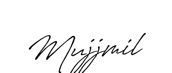 Also we have Mujjmil name is the best signature style. Create professional handwritten signature collection using Antro_Vectra_Bolder autograph style. Mujjmil signature style 7 images and pictures png