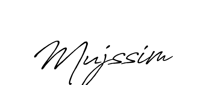 How to make Mujssim signature? Antro_Vectra_Bolder is a professional autograph style. Create handwritten signature for Mujssim name. Mujssim signature style 7 images and pictures png