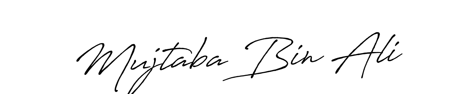 Once you've used our free online signature maker to create your best signature Antro_Vectra_Bolder style, it's time to enjoy all of the benefits that Mujtaba Bin Ali name signing documents. Mujtaba Bin Ali signature style 7 images and pictures png