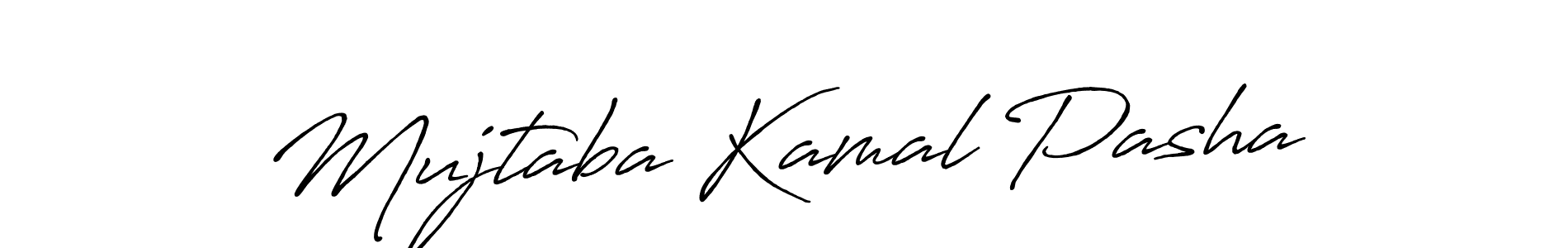 The best way (Antro_Vectra_Bolder) to make a short signature is to pick only two or three words in your name. The name Mujtaba Kamal Pasha include a total of six letters. For converting this name. Mujtaba Kamal Pasha signature style 7 images and pictures png