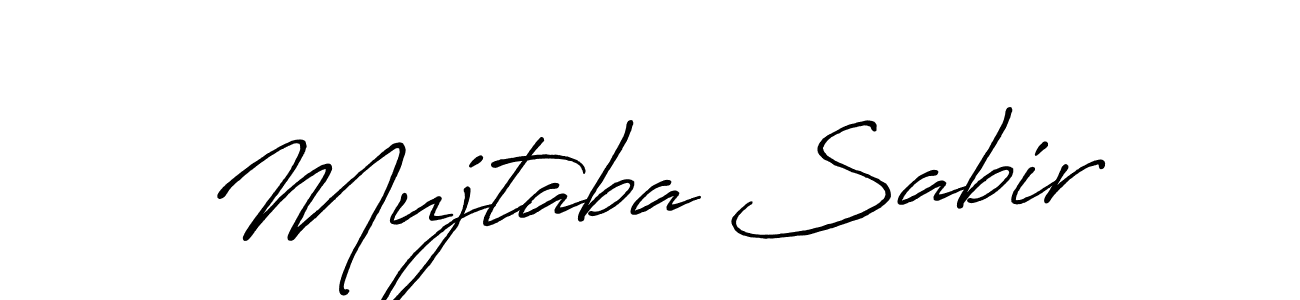 Once you've used our free online signature maker to create your best signature Antro_Vectra_Bolder style, it's time to enjoy all of the benefits that Mujtaba Sabir name signing documents. Mujtaba Sabir signature style 7 images and pictures png