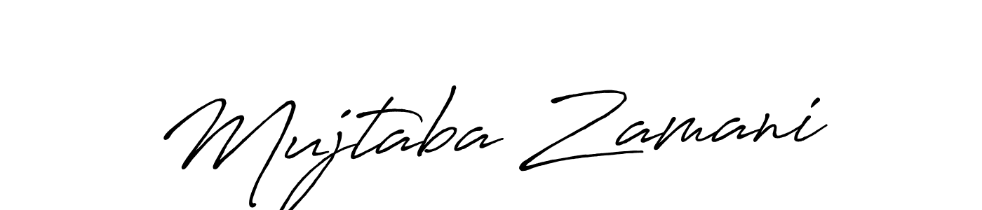 Use a signature maker to create a handwritten signature online. With this signature software, you can design (Antro_Vectra_Bolder) your own signature for name Mujtaba Zamani. Mujtaba Zamani signature style 7 images and pictures png