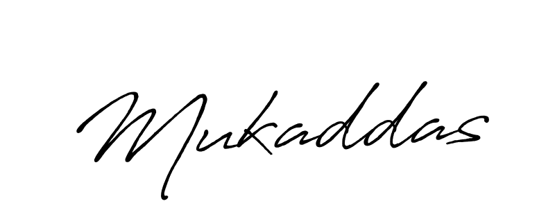 Also we have Mukaddas name is the best signature style. Create professional handwritten signature collection using Antro_Vectra_Bolder autograph style. Mukaddas signature style 7 images and pictures png