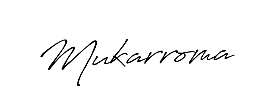 It looks lik you need a new signature style for name Mukarroma. Design unique handwritten (Antro_Vectra_Bolder) signature with our free signature maker in just a few clicks. Mukarroma signature style 7 images and pictures png