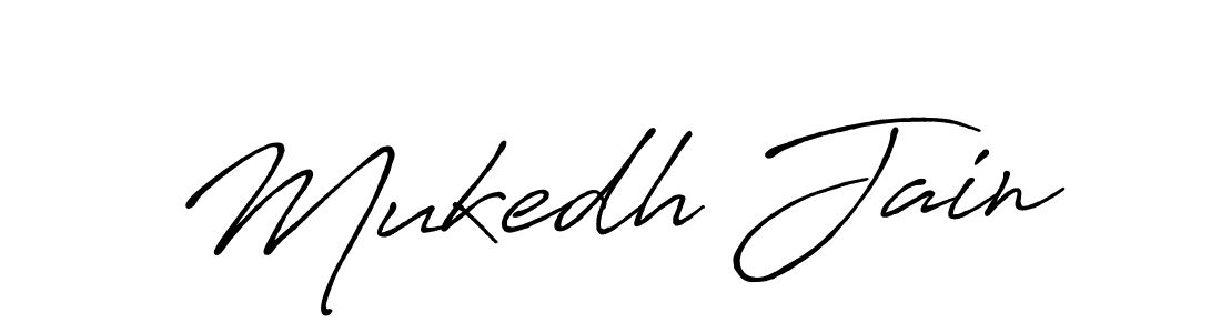 Antro_Vectra_Bolder is a professional signature style that is perfect for those who want to add a touch of class to their signature. It is also a great choice for those who want to make their signature more unique. Get Mukedh Jain name to fancy signature for free. Mukedh Jain signature style 7 images and pictures png