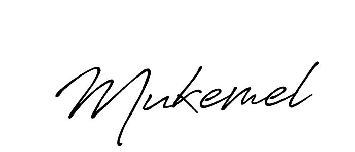Mukemel stylish signature style. Best Handwritten Sign (Antro_Vectra_Bolder) for my name. Handwritten Signature Collection Ideas for my name Mukemel. Mukemel signature style 7 images and pictures png