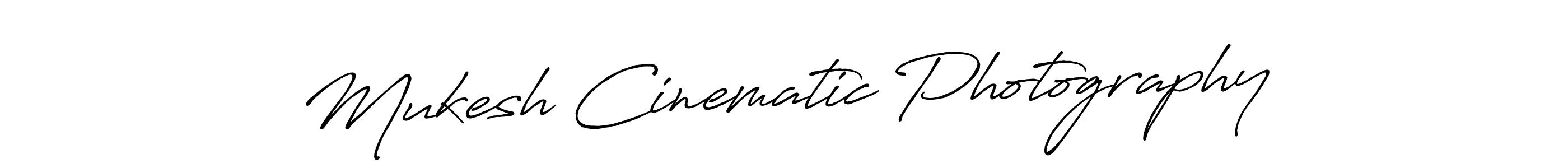 Once you've used our free online signature maker to create your best signature Antro_Vectra_Bolder style, it's time to enjoy all of the benefits that Mukesh Cinematic Photography name signing documents. Mukesh Cinematic Photography signature style 7 images and pictures png