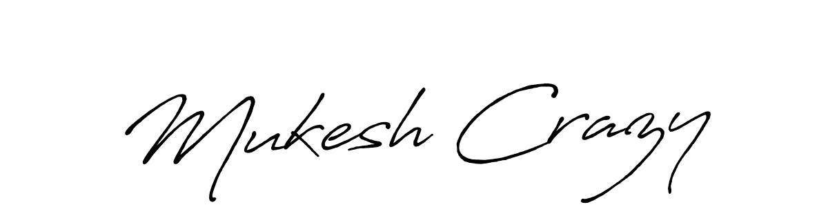 It looks lik you need a new signature style for name Mukesh Crazy. Design unique handwritten (Antro_Vectra_Bolder) signature with our free signature maker in just a few clicks. Mukesh Crazy signature style 7 images and pictures png