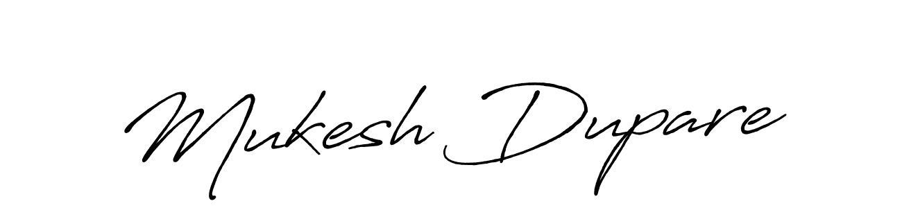 It looks lik you need a new signature style for name Mukesh Dupare. Design unique handwritten (Antro_Vectra_Bolder) signature with our free signature maker in just a few clicks. Mukesh Dupare signature style 7 images and pictures png