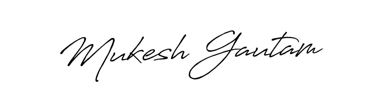 Also You can easily find your signature by using the search form. We will create Mukesh Gautam name handwritten signature images for you free of cost using Antro_Vectra_Bolder sign style. Mukesh Gautam signature style 7 images and pictures png
