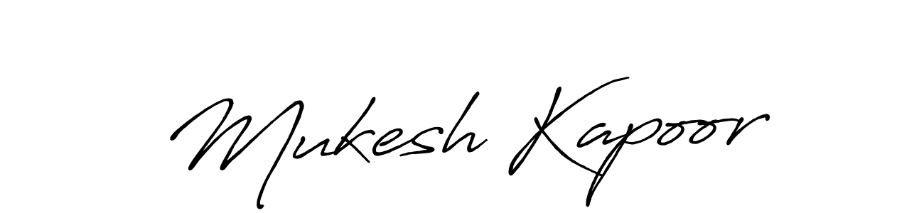 How to make Mukesh Kapoor signature? Antro_Vectra_Bolder is a professional autograph style. Create handwritten signature for Mukesh Kapoor name. Mukesh Kapoor signature style 7 images and pictures png