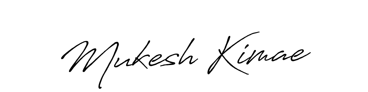 Design your own signature with our free online signature maker. With this signature software, you can create a handwritten (Antro_Vectra_Bolder) signature for name Mukesh Kimae. Mukesh Kimae signature style 7 images and pictures png