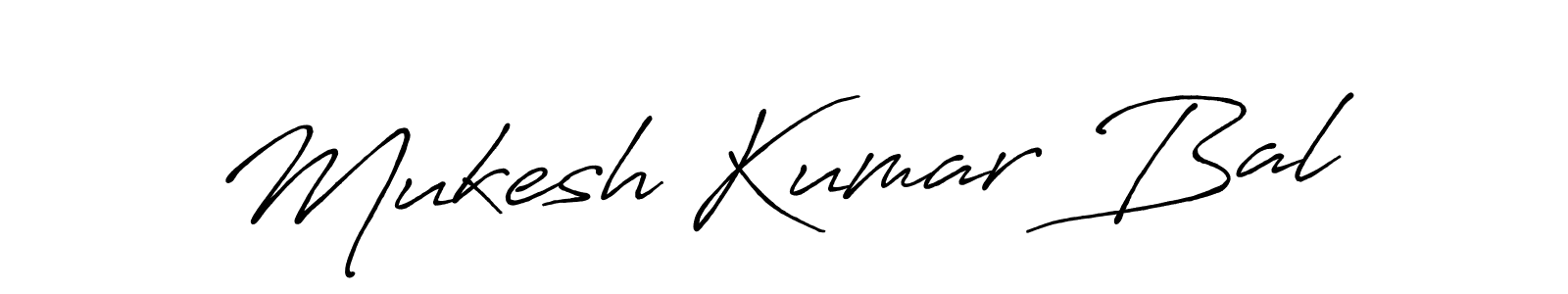 It looks lik you need a new signature style for name Mukesh Kumar Bal. Design unique handwritten (Antro_Vectra_Bolder) signature with our free signature maker in just a few clicks. Mukesh Kumar Bal signature style 7 images and pictures png