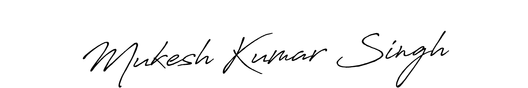 How to make Mukesh Kumar Singh signature? Antro_Vectra_Bolder is a professional autograph style. Create handwritten signature for Mukesh Kumar Singh name. Mukesh Kumar Singh signature style 7 images and pictures png