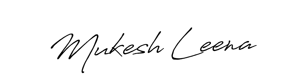 You can use this online signature creator to create a handwritten signature for the name Mukesh Leena. This is the best online autograph maker. Mukesh Leena signature style 7 images and pictures png