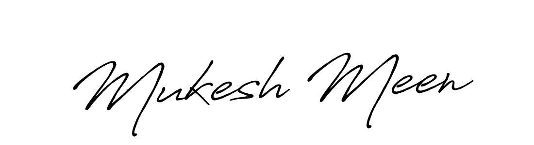 You can use this online signature creator to create a handwritten signature for the name Mukesh Meen. This is the best online autograph maker. Mukesh Meen signature style 7 images and pictures png