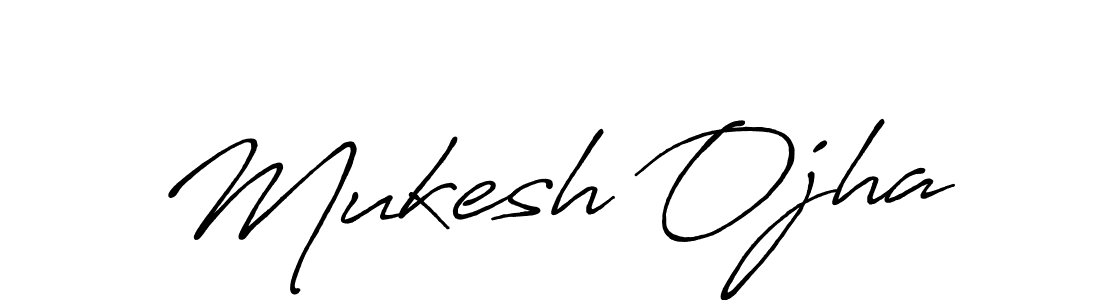 The best way (Antro_Vectra_Bolder) to make a short signature is to pick only two or three words in your name. The name Mukesh Ojha include a total of six letters. For converting this name. Mukesh Ojha signature style 7 images and pictures png