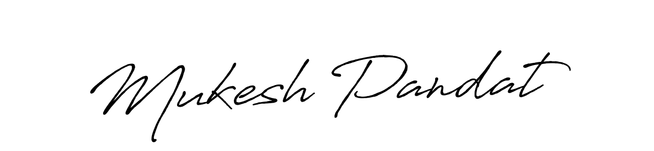 You can use this online signature creator to create a handwritten signature for the name Mukesh Pandat. This is the best online autograph maker. Mukesh Pandat signature style 7 images and pictures png