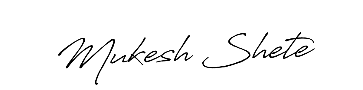 Once you've used our free online signature maker to create your best signature Antro_Vectra_Bolder style, it's time to enjoy all of the benefits that Mukesh Shete name signing documents. Mukesh Shete signature style 7 images and pictures png