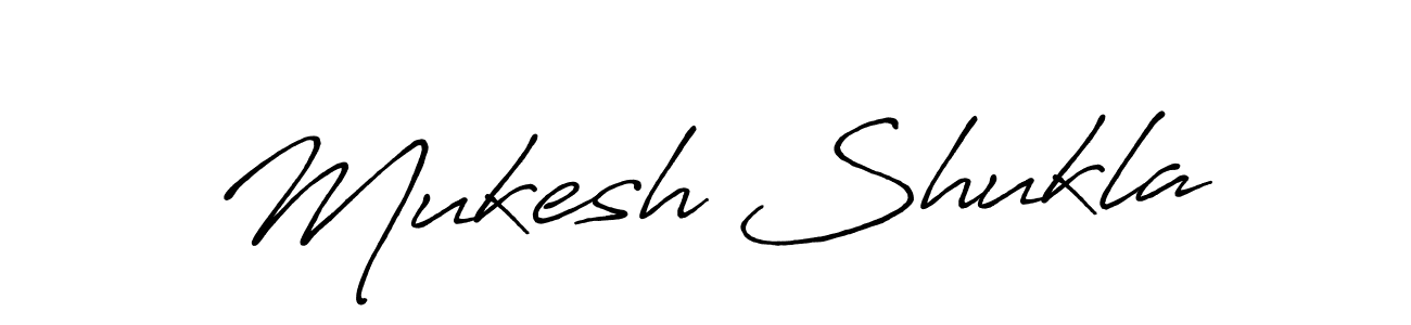 Make a short Mukesh Shukla signature style. Manage your documents anywhere anytime using Antro_Vectra_Bolder. Create and add eSignatures, submit forms, share and send files easily. Mukesh Shukla signature style 7 images and pictures png