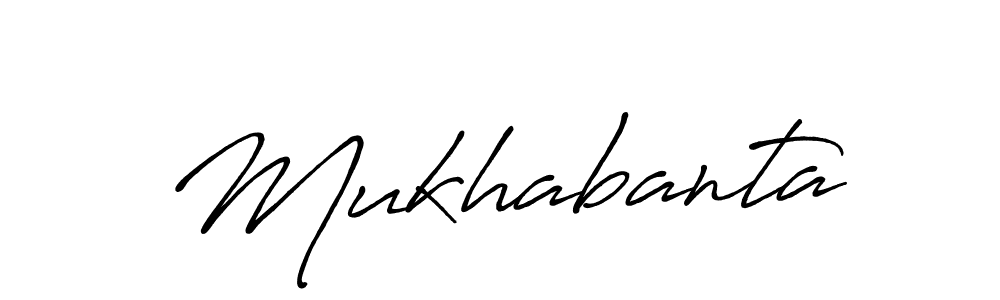 The best way (Antro_Vectra_Bolder) to make a short signature is to pick only two or three words in your name. The name Mukhabanta include a total of six letters. For converting this name. Mukhabanta signature style 7 images and pictures png