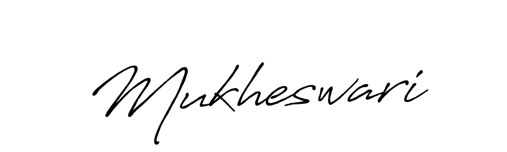 You should practise on your own different ways (Antro_Vectra_Bolder) to write your name (Mukheswari) in signature. don't let someone else do it for you. Mukheswari signature style 7 images and pictures png