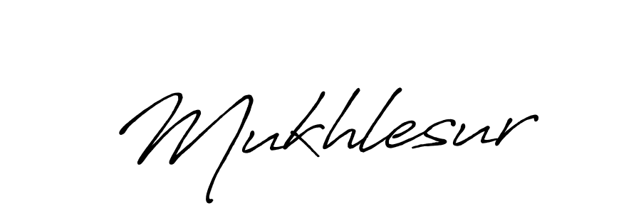 Also we have Mukhlesur name is the best signature style. Create professional handwritten signature collection using Antro_Vectra_Bolder autograph style. Mukhlesur signature style 7 images and pictures png