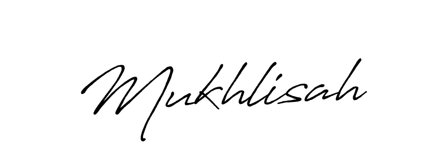 Antro_Vectra_Bolder is a professional signature style that is perfect for those who want to add a touch of class to their signature. It is also a great choice for those who want to make their signature more unique. Get Mukhlisah name to fancy signature for free. Mukhlisah signature style 7 images and pictures png