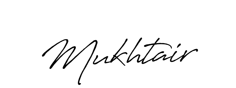 Mukhtair stylish signature style. Best Handwritten Sign (Antro_Vectra_Bolder) for my name. Handwritten Signature Collection Ideas for my name Mukhtair. Mukhtair signature style 7 images and pictures png