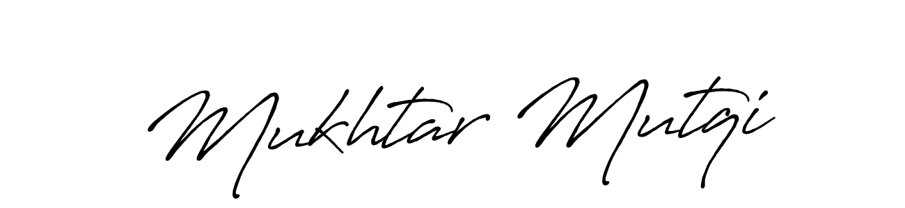Also we have Mukhtar Mutqi name is the best signature style. Create professional handwritten signature collection using Antro_Vectra_Bolder autograph style. Mukhtar Mutqi signature style 7 images and pictures png