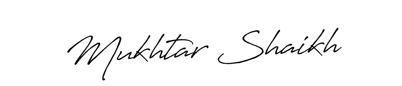 You should practise on your own different ways (Antro_Vectra_Bolder) to write your name (Mukhtar Shaikh) in signature. don't let someone else do it for you. Mukhtar Shaikh signature style 7 images and pictures png