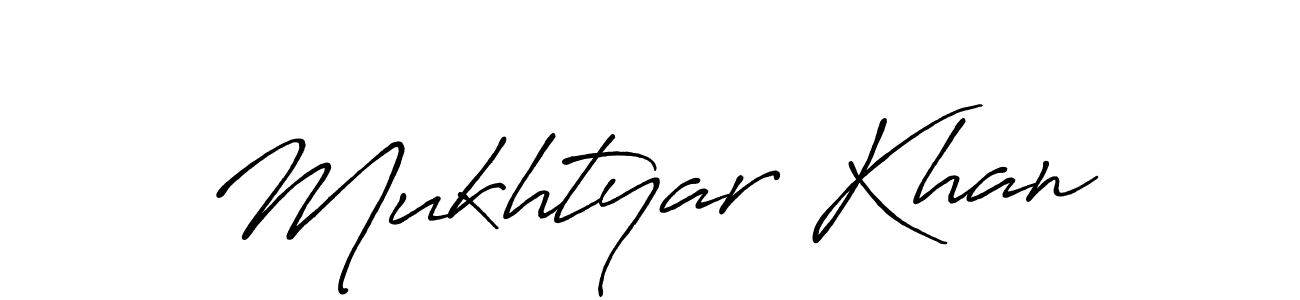 Use a signature maker to create a handwritten signature online. With this signature software, you can design (Antro_Vectra_Bolder) your own signature for name Mukhtyar Khan. Mukhtyar Khan signature style 7 images and pictures png