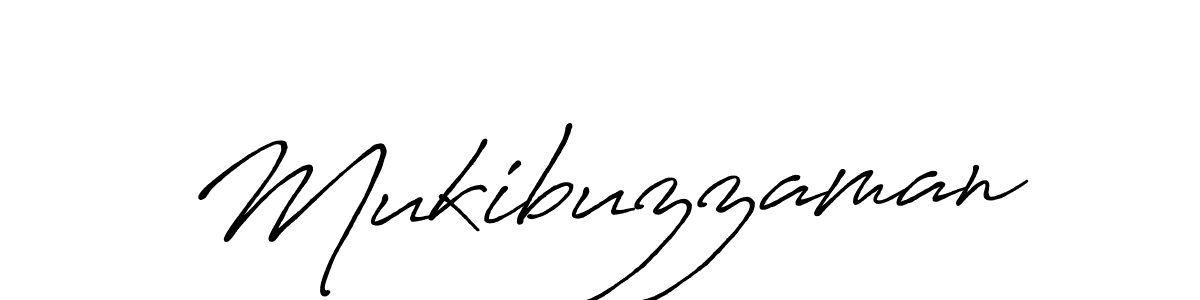 Make a beautiful signature design for name Mukibuzzaman. With this signature (Antro_Vectra_Bolder) style, you can create a handwritten signature for free. Mukibuzzaman signature style 7 images and pictures png
