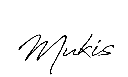 It looks lik you need a new signature style for name Mukis. Design unique handwritten (Antro_Vectra_Bolder) signature with our free signature maker in just a few clicks. Mukis signature style 7 images and pictures png