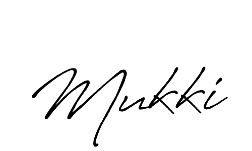 Make a beautiful signature design for name Mukki. With this signature (Antro_Vectra_Bolder) style, you can create a handwritten signature for free. Mukki signature style 7 images and pictures png