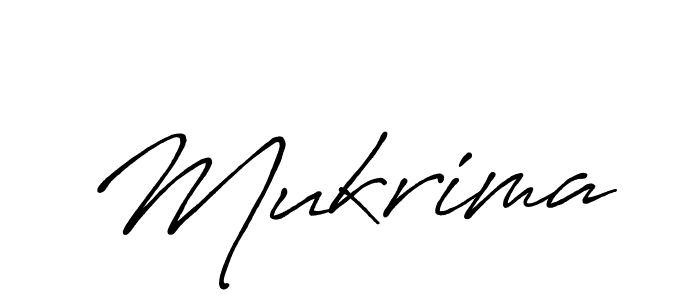 Make a beautiful signature design for name Mukrima. Use this online signature maker to create a handwritten signature for free. Mukrima signature style 7 images and pictures png