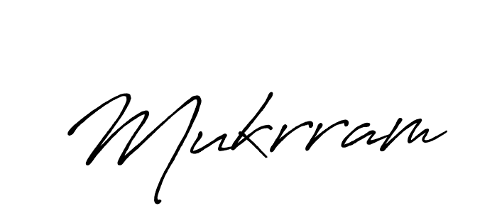 Also You can easily find your signature by using the search form. We will create Mukrram name handwritten signature images for you free of cost using Antro_Vectra_Bolder sign style. Mukrram signature style 7 images and pictures png