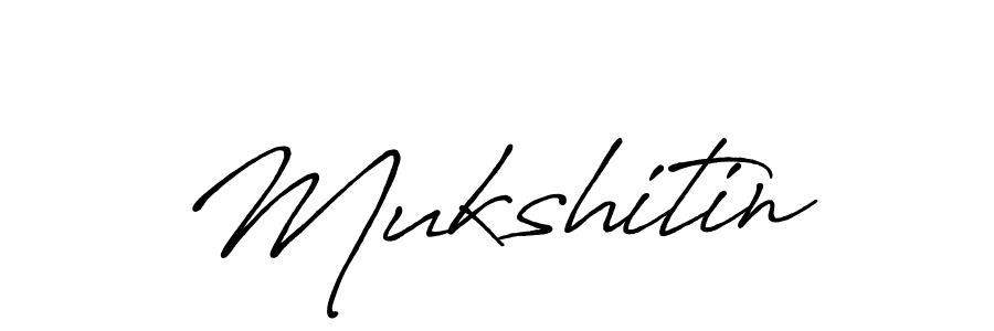 How to make Mukshitin signature? Antro_Vectra_Bolder is a professional autograph style. Create handwritten signature for Mukshitin name. Mukshitin signature style 7 images and pictures png