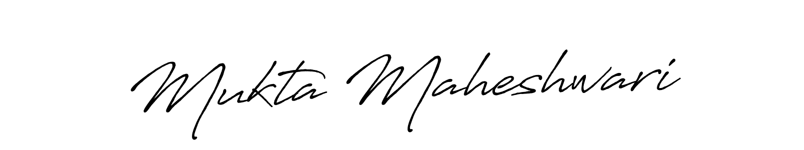 It looks lik you need a new signature style for name Mukta Maheshwari. Design unique handwritten (Antro_Vectra_Bolder) signature with our free signature maker in just a few clicks. Mukta Maheshwari signature style 7 images and pictures png