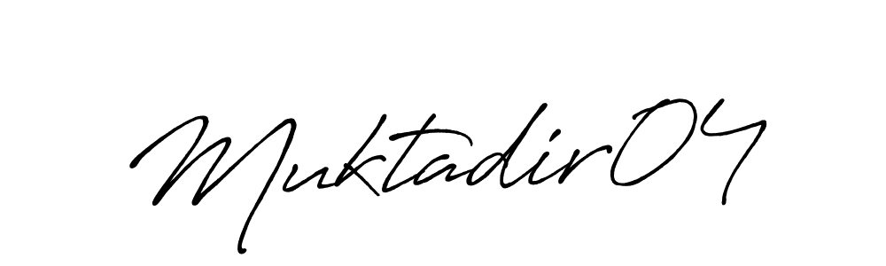 if you are searching for the best signature style for your name Muktadir04. so please give up your signature search. here we have designed multiple signature styles  using Antro_Vectra_Bolder. Muktadir04 signature style 7 images and pictures png