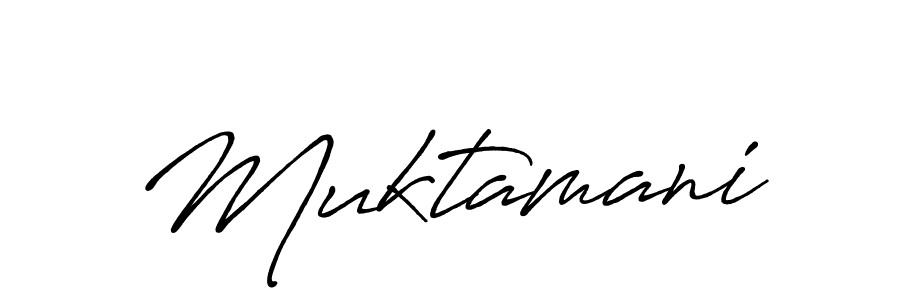 It looks lik you need a new signature style for name Muktamani. Design unique handwritten (Antro_Vectra_Bolder) signature with our free signature maker in just a few clicks. Muktamani signature style 7 images and pictures png